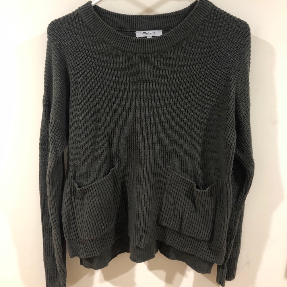Madewell Double Pocket Sweater